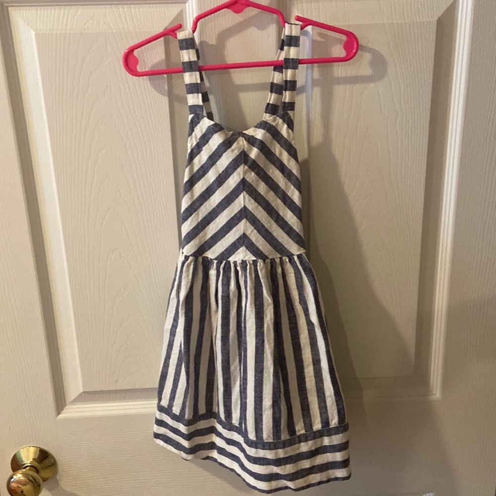 Carter’s Blue and White Summer Dress- 5T